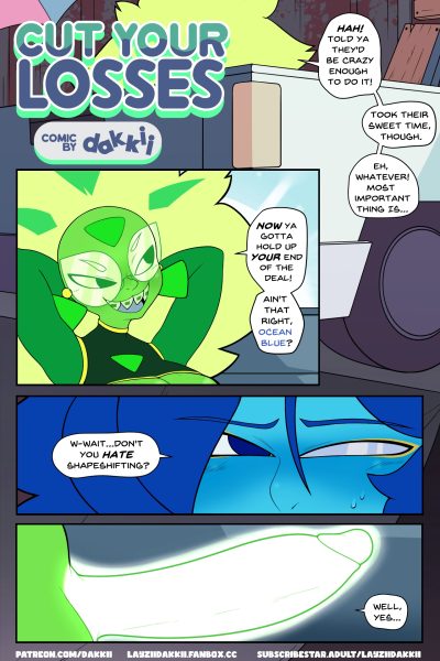 Peridot And Lapis Lazuli Cut Your Loses - Porn Comics page 1