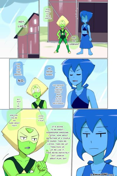 Peridot + Lapis - Porn Comics page 1