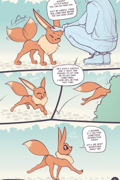 [phenya] Eevees Comic! Comic Porn page 1