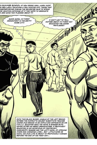 Principal Hard Knox – Th’ Re-education Of Bigger Butz! Comic Porn page 1