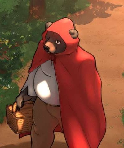 Red Riding Hood Short Comic Porn page 1