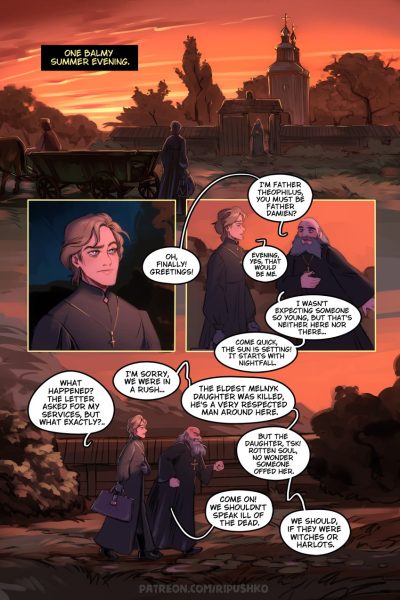 “rest In Peace” [ongoing] Comic Porn page 1