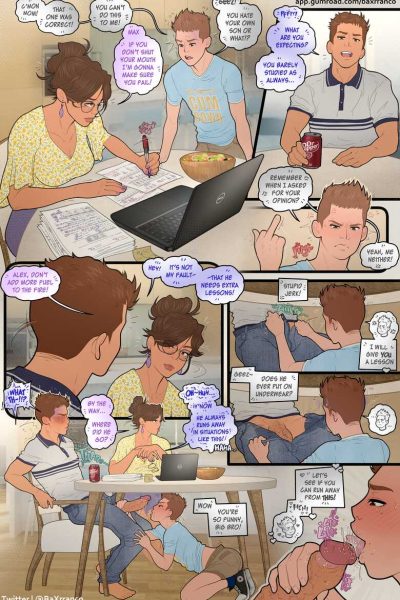 Right Under My Salad Comic Porn page 1