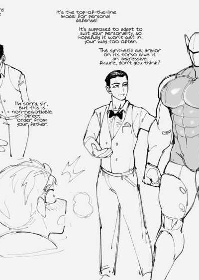 Robot Booba Comic Porn page 1