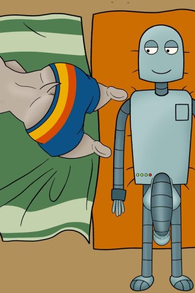 Robot Dreams Dog In Beach Getting Fuck By Robot Comic Porn page 1
