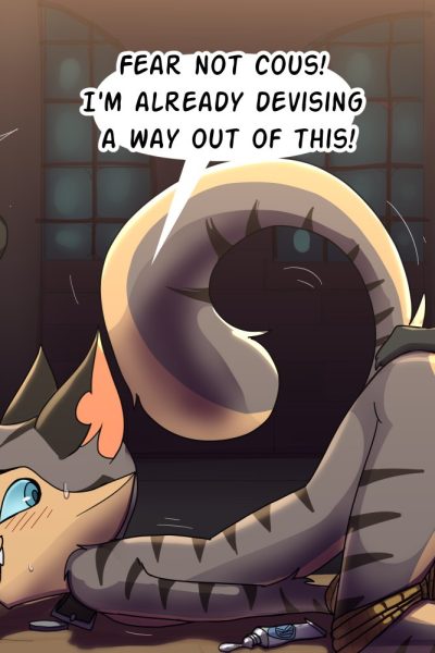 Roped Rocky Comic Porn page 1