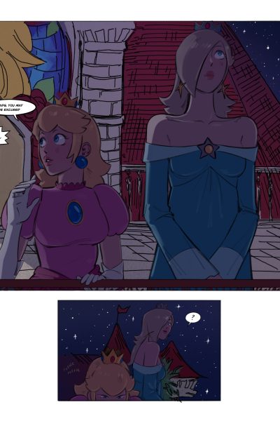Rosalina X Peach - Porn Comics page 1