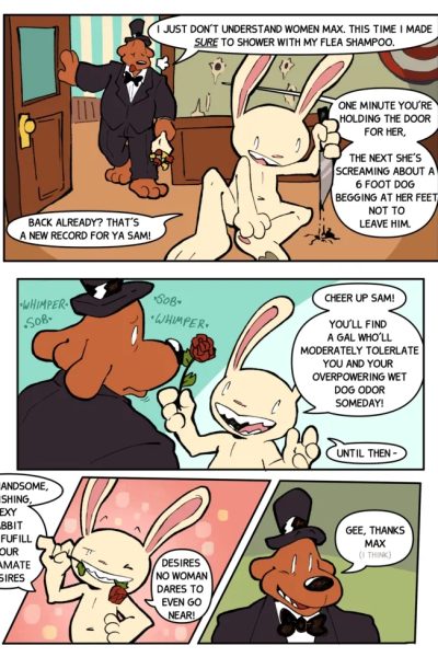 Sam & Max – Date Night Comic Porn page 1
