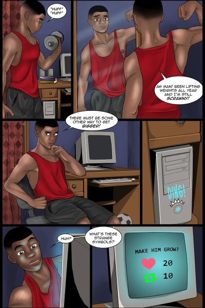 Samson Gets Massive Comic Porn page 1