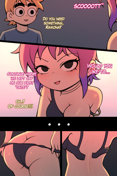 Scott Pilgrim Takes Off - Porn Comics page 1