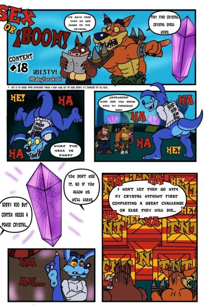 Sex Or Boom! Comic Porn page 1