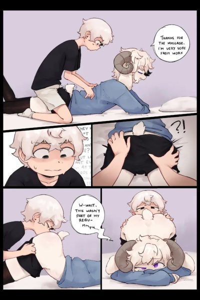 Sheep Butt Comic Porn page 1