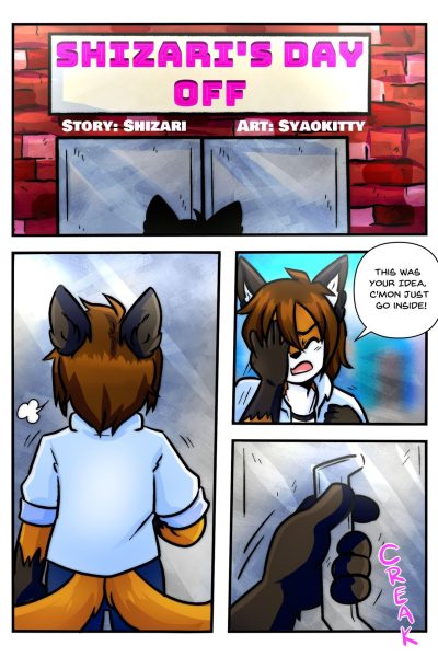 Shizari’s Day Off Comic Porn page 1