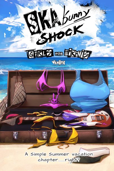 Skabunny Shock – Girls And Bikinis Comic Porn page 1