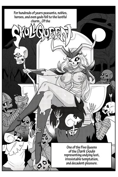 Skull Queen page 1
