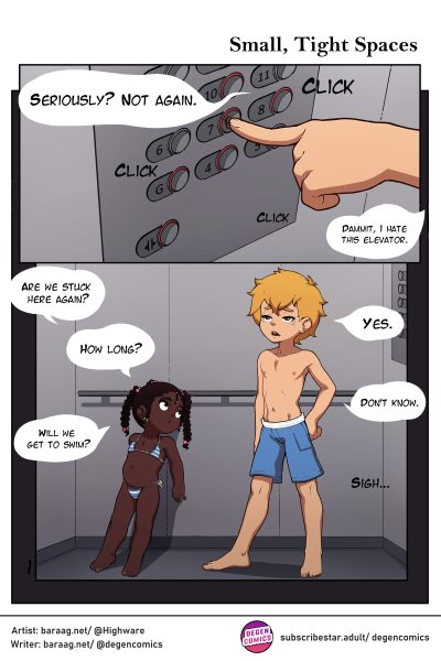 Small, Tight Spaces - Porn Comics page 1