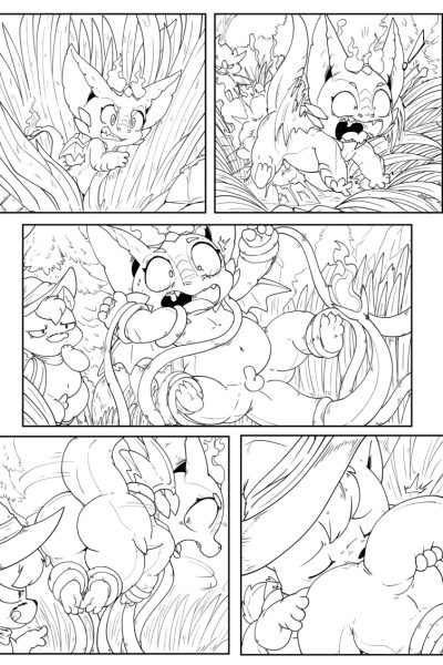Smolder And Dog Comic Porn page 1