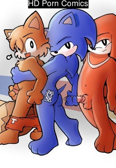 Sonic Yaoi Comic Porn page 1