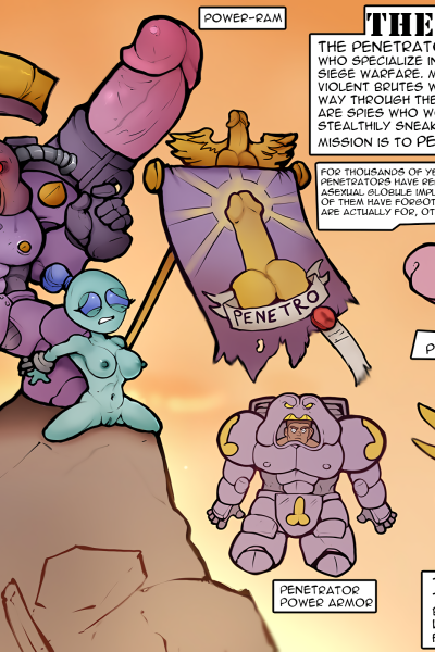 Space King: The Penetrators - Porn Comics page 1