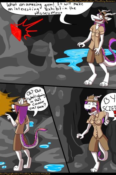 Spelunking Sen Finds Fortune Comic Porn page 1