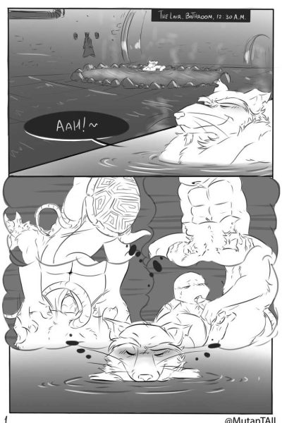 Splinter X Leo Comic Porn page 1