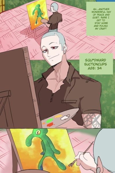 Spongebob X Squidward Comic Porn page 1