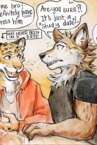 Study Date Comic Porn page 1