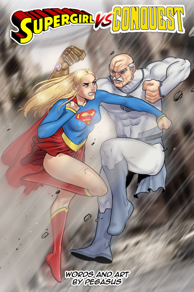 Supergirl Vs Conquest - Porn Comics page 1