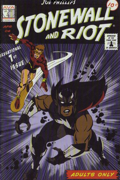 Superhero-stonewall & Riot Comic Porn page 1