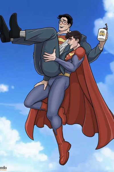 Superman X Superboy Comic Porn page 1