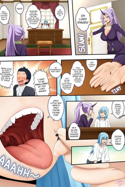 Swallowed Experience Comic Porn page 1