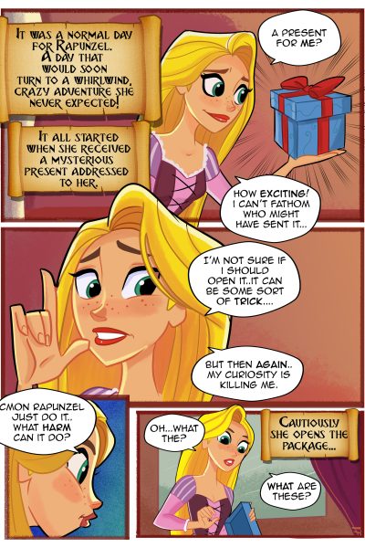 Tangled Comic - Porn Comics page 1