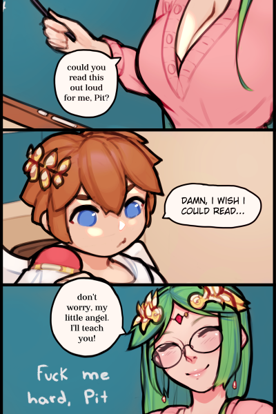 Teacher Palutena - Porn Comics page 1