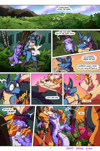 The Arcanine Pack Comic Porn page 1