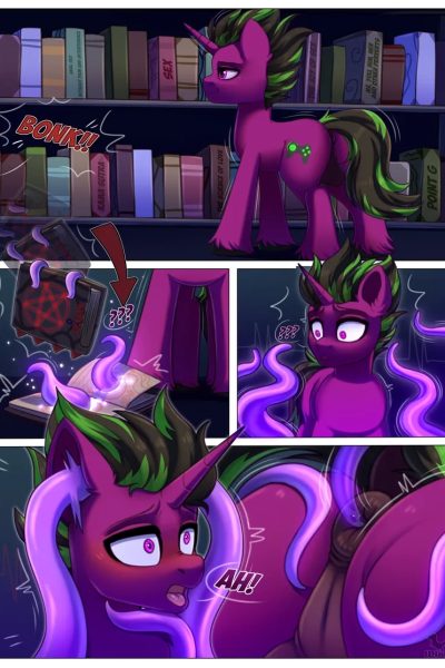 The Book Of Purple Tentacles Comic Porn page 1
