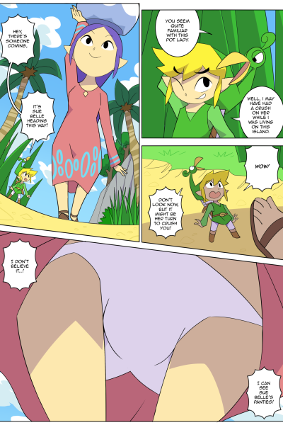 The Journey Up Sue Belle's Panties - Porn Comics page 1