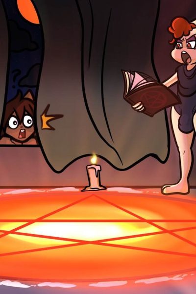 *trying To* Summon A Succubus Comic Porn page 1