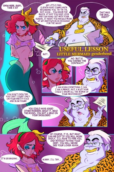 Useful Lesson Comic Porn page 1