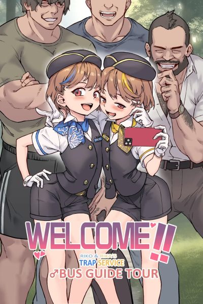 Welcome!! Riko & Rika’s Trap Servicei ♂ Bus Guide Tour Comic Porn page 1