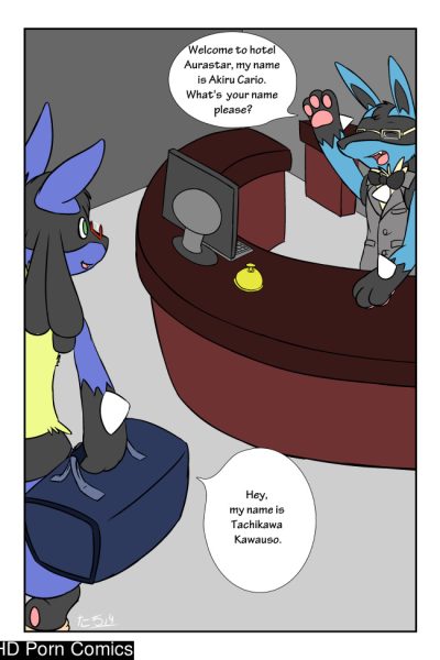 Welcome To The Hotel[m/herm] Comic Porn page 1