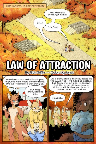 What Happens On Campus Avenue #3 Law Of Attraction (ongoing) Comic Porn page 1