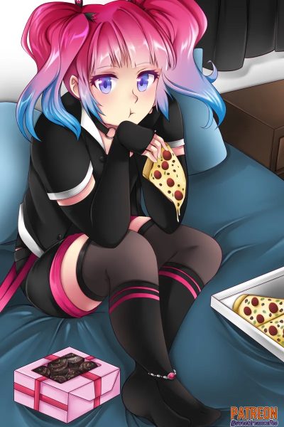 Why Didn’t Anyone Tell Me The Secret To Ultimate Power Was Junkfood! Comic Porn page 1