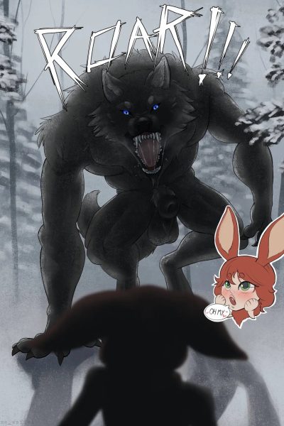 Wolf & Hare Comic Porn page 1