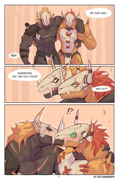 [wolfanine] Goodbye Comic Porn page 1