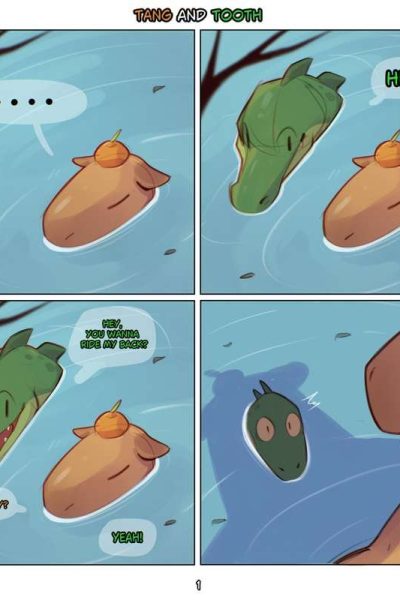 [wolfanine] Tang And Tooth Comic Porn page 1