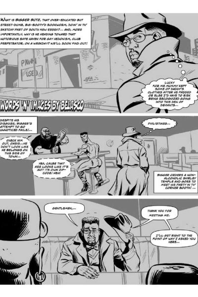Words ‘n’ Images – When Bigger Met Boo! Comic Porn page 1
