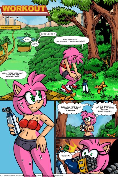Workout - Porn Comics page 1