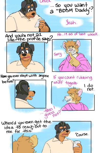 Yes Daddy Comic Porn page 1