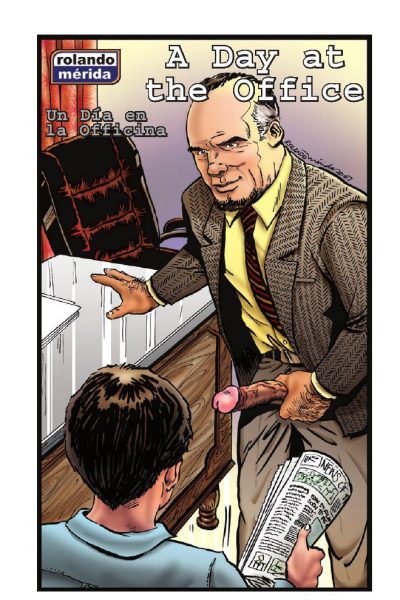 A Day At The Office Comic Porn page 1