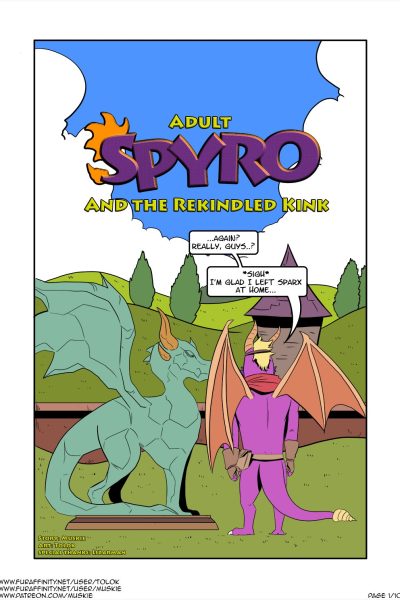 Adult Spyro And The Rekindled Kink Comic Porn page 1